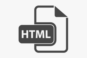 HTML icon