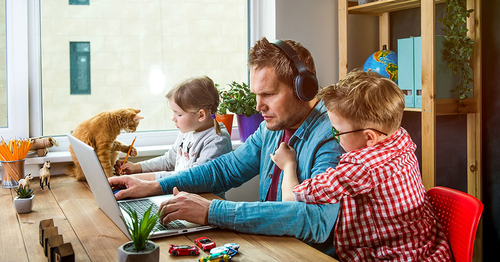 Working from Home with Kids? How to Manage the Impossible