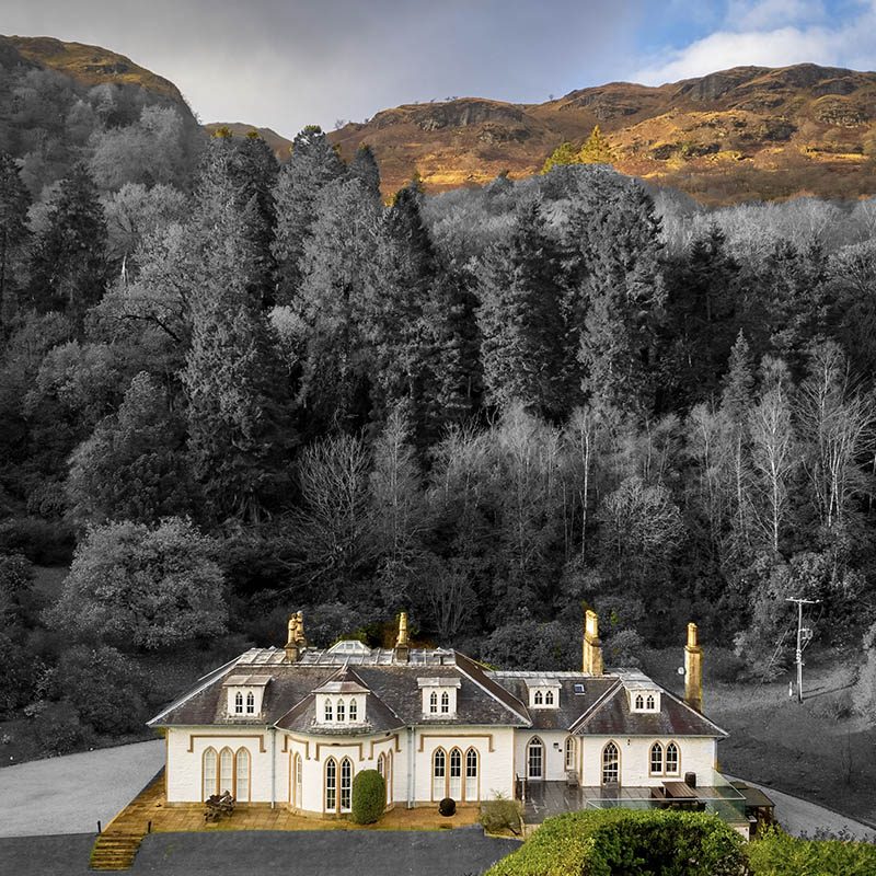 Stuckgowan House by Loch Lomond