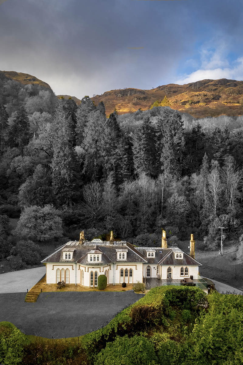 Stuckgowan House by Loch Lomond